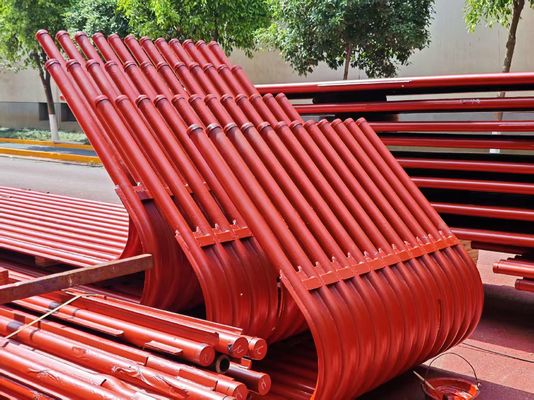 Customized Efficient Alloy Steel Boiler Parts Water Wall Panels Power Station